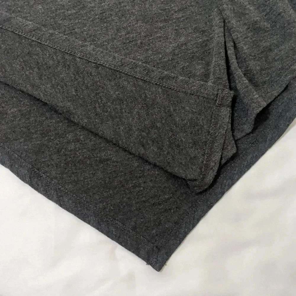 Torrid Midi Jersey Cold Shoulder Dress, Color CHARCOAL Size 0X